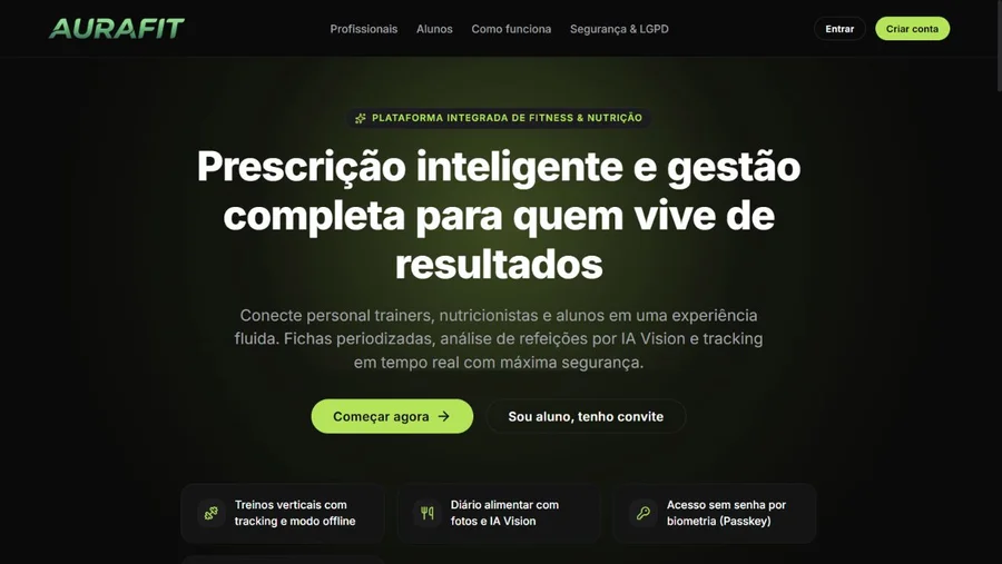 AuraFit · AlfaStage Labs